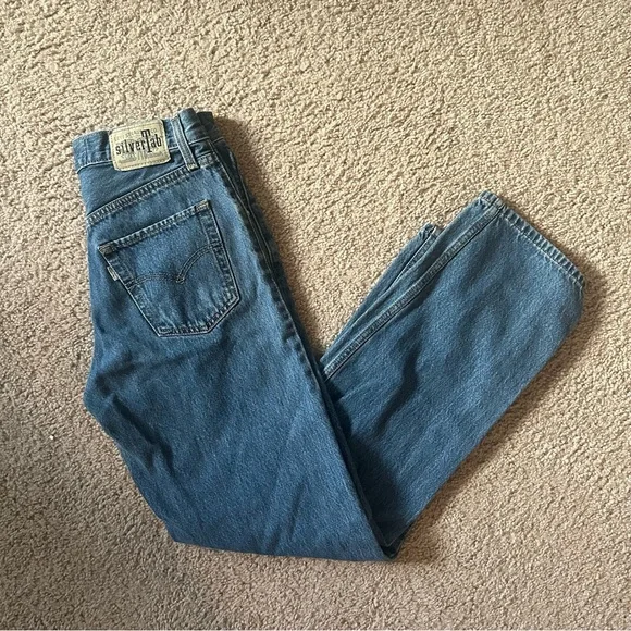 Vintage 1994 Levi’s Silver Tab Baggy Jeans - Picture 1 of 8